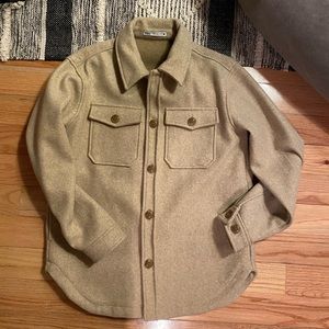 Zara mens overshirt coat